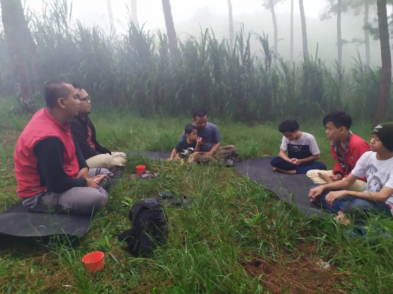 Ngaji Bareng di Alam Terbuka